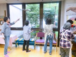 「景色がきれいに見えるね」｜長岡三古老人福祉会