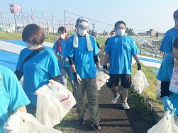 長岡花火清掃ボランティア｜長岡三古老人福祉会