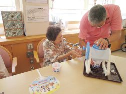 かき氷｜長岡三古老人福祉会