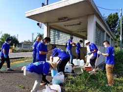 国道清掃ボランティア｜長岡三古老人福祉会