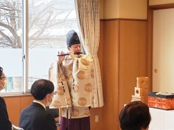 新年のお祓い｜長岡三古老人福祉会