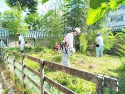 草刈りボランティア様☆｜長岡三古老人福祉会