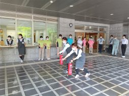 初夏の消火訓練🧯｜長岡三古老人福祉会