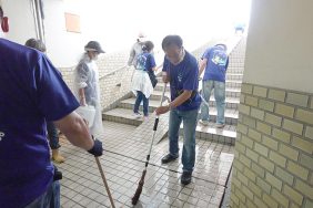 毎年恒例国道清掃！｜長岡三古老人福祉会