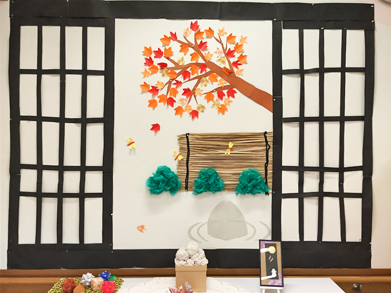 おいしそうな秋の果物アート