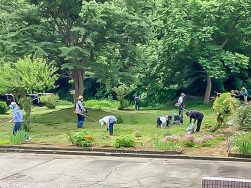 草取りと介護者教室｜長岡三古老人福祉会