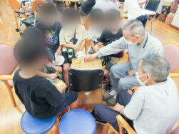 小学生との交流｜長岡三古老人福祉会